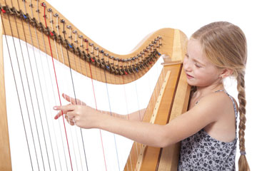 Musikschule für Harfe in Hamburg