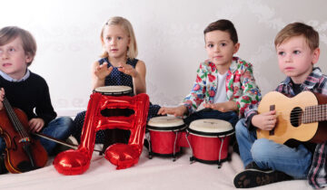Trommel- und Saxophonunterricht für Kinder ab 5 Jahren